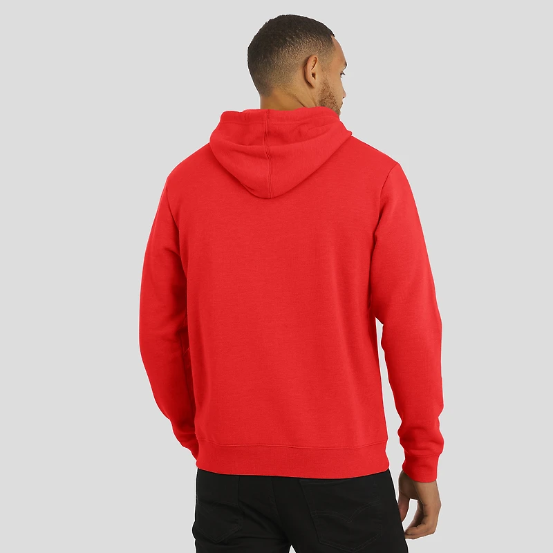 Men's Darius Rucker Collection by Fanatics Scarlet Ohio State Buckeyes Faded Hoodie