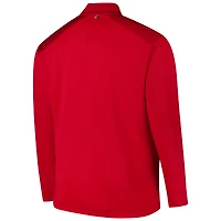 PRF OSU ROUGE NOIR HOMME BIG & TALL DEFENDER Q-ZIP JACMENXPO