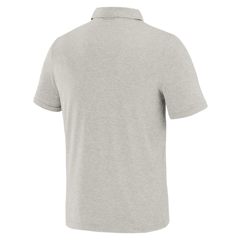 Men's J. Palmer  Cream Ohio State Buckeyes Four Down Polo