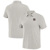 Men's J. Palmer  Cream Ohio State Buckeyes Four Down Polo