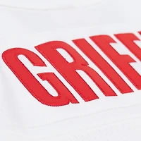 Men's Mitchell & Ness Archie Griffin White Ohio State Buckeyes 1975 College Vault Legacy Jersey