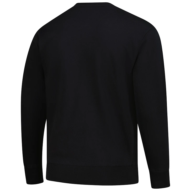 Sweat-shirt à capuche noir Mitchell & Ness Ohio State Buckeyes Elite Script pour homme