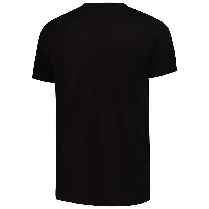 T-shirt noir délavé au minéral Ohio State Buckeyes de Mitchell & Ness pour homme