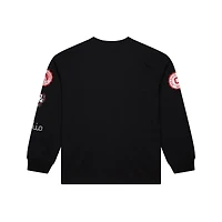 T-shirt à manches longues Mitchell & Ness noir pour homme, camp d'entraînement des Ohio State Buckeyes