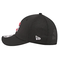 Men's New Era  Black Ohio State Buckeyes 39THIRTY M-Crown Flex Fit Hat
