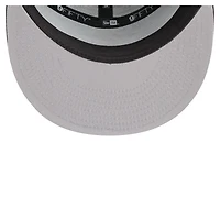 Casquette de camionneur à large panneau New Era 9FIFTY Snapback camouflage/noir pour homme des Ohio State Buckeyes