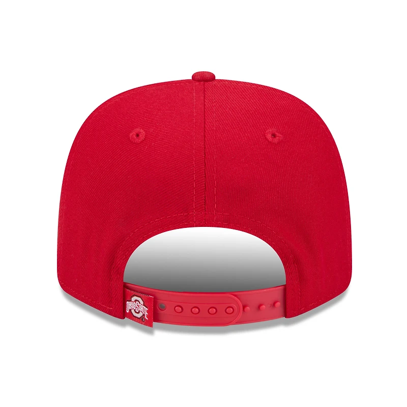 Men's New Era  Scarlet Ohio State Buckeyes 9SEVENTY Stretch-Snap Hat