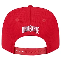 Men's New Era Scarlet Ohio State Buckeyes COOLERA 9SEVENTY Rope Stretch-Snap Hat