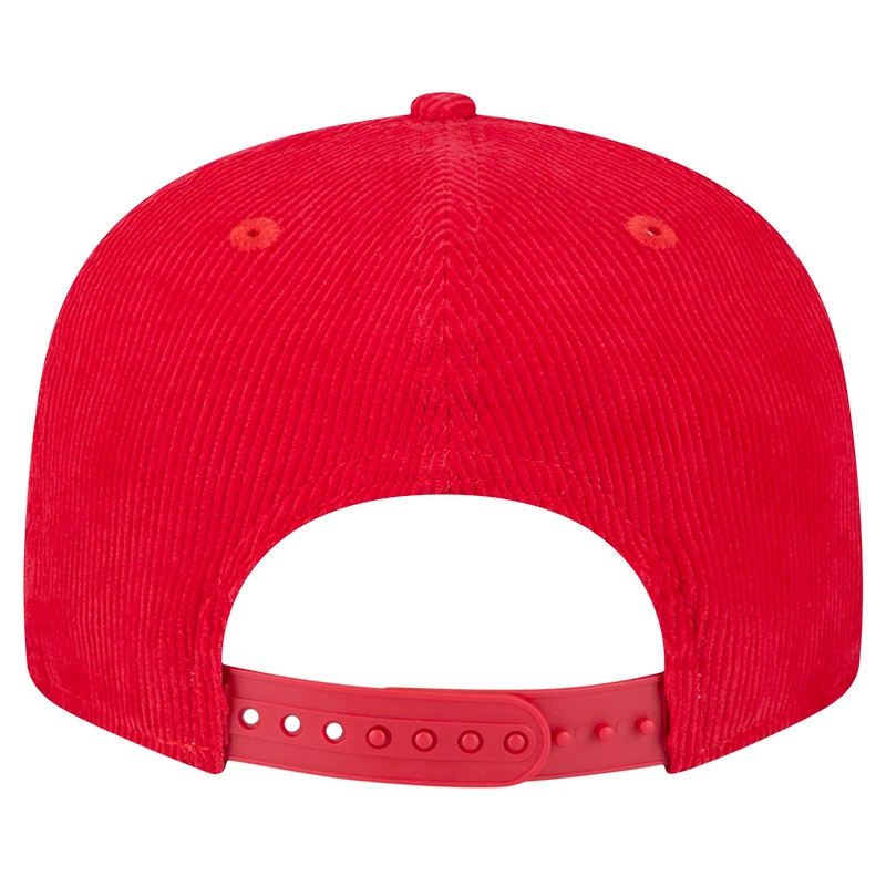 Men's New Era Scarlet Ohio State Buckeyes Display 9FIFTY Snapback Hat