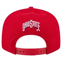 Casquette snapback New Era Scarlet Ohio State Buckeyes Go Team 9FIFTY pour homme