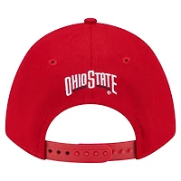 Men's New Era Scarlet Ohio State Buckeyes Team Collective 9FORTY M-Crown Adjustable Hat