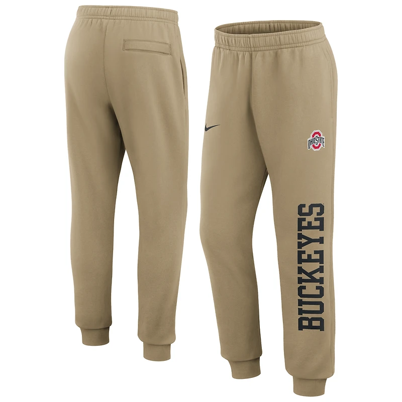 Pantalon de jogging en polaire Nike Scarlet Ohio State Buckeyes Primetime Club pour homme