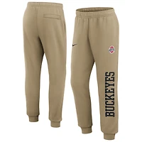 Pantalon de jogging en polaire Nike Scarlet Ohio State Buckeyes Primetime Club pour homme