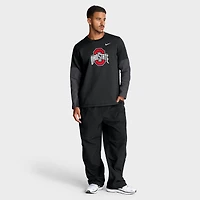 Men's Nike Black Ohio State Buckeyes 2025 Sideline Coach Therma-FIT Long Sleeve T-Shirt