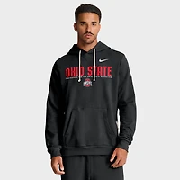 Men's Nike Ohio State Buckeyes 2025 Sideline Standard Issue Dri-FIT Hoodie