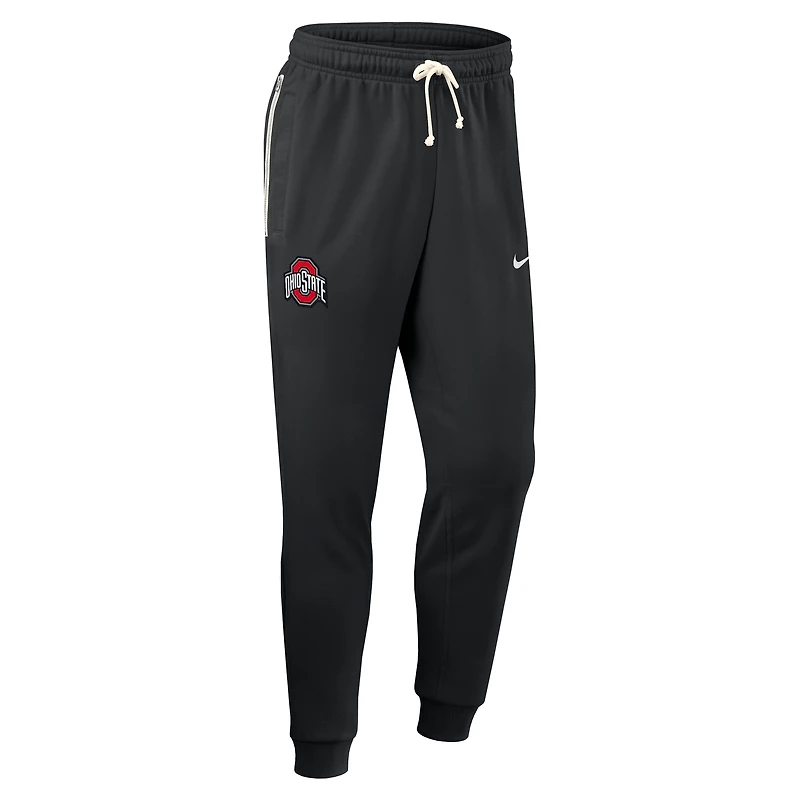 Pantalon fuselé Nike noir Ohio State Buckeyes 2025 Sideline Standard Issue Dri-FIT pour homme