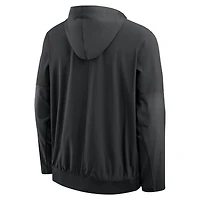 Men's Nike Scarlet Ohio State Buckeyes 2026 Sideline Anorak Half-Zip Hooded Jacket