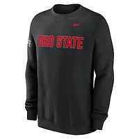 Sweat-shirt Nike Scarlet Ohio State Buckeyes 2026 Sideline Club pour homme
