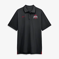 Men's Nike Scarlet Ohio State Buckeyes 2026 Sideline Tour Dri-FIT Polo