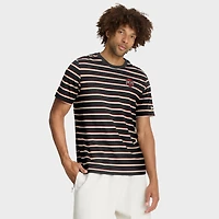 Men's Nike Black Ohio State Buckeyes Athletic Prep Legacy Summit Stripe T-Shirt