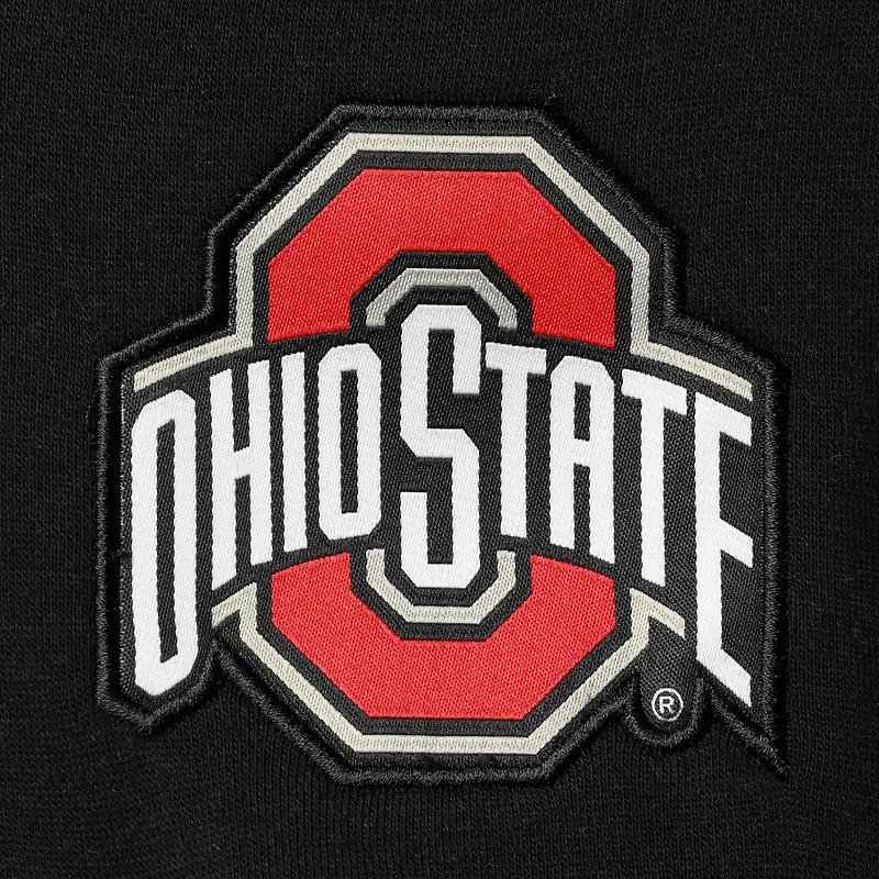 Men's Nike Black Ohio State Buckeyes AV-15 2.0 Slim Fit Pullover Hoodie