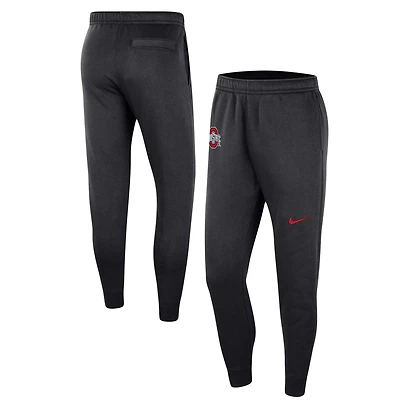 Pantalon Nike Ohio State Buckeyes Club Fleece noir pour homme