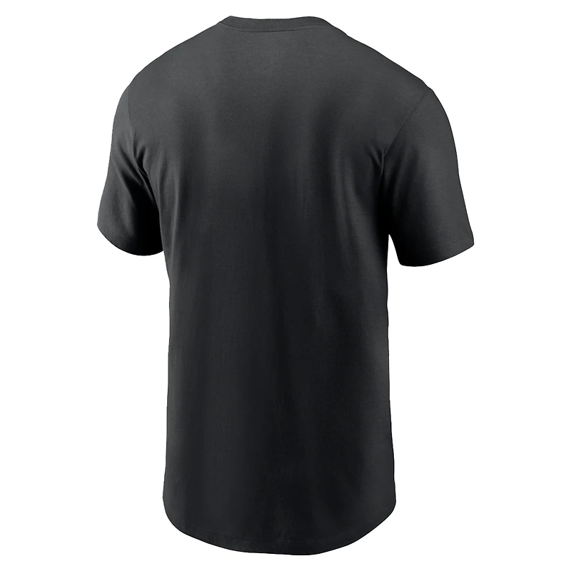 Men's Nike Black Ohio State Buckeyes Legacy Football Icon T-Shirt