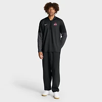 Men's Nike Black Ohio State Buckeyes One Goal Performance Half-Zip Pullover