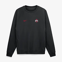 Men's Nike Ohio State Buckeyes Premium Performance Raglan Dri-FIT Sweatshirt