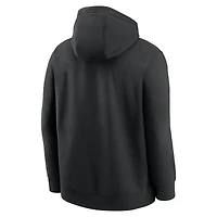 Men's Nike  Scarlet Ohio State Buckeyes Primetime Arched Club Fleece Pullover Hoodie