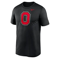T-shirt Nike noir avec logo alternatif des Ohio State Buckeyes Primetime Legend pour homme