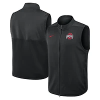 Men's Nike White Ohio State Buckeyes Primetime Victory Therma-FIT Full-Zip Vest
