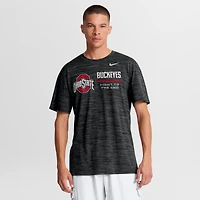 Men's Nike Scarlet Ohio State Buckeyes Sideline Velocity Dri-FIT T-Shirt