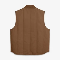 Gilet matelassé zippé Nike marron Ohio State Buckeyes pour homme