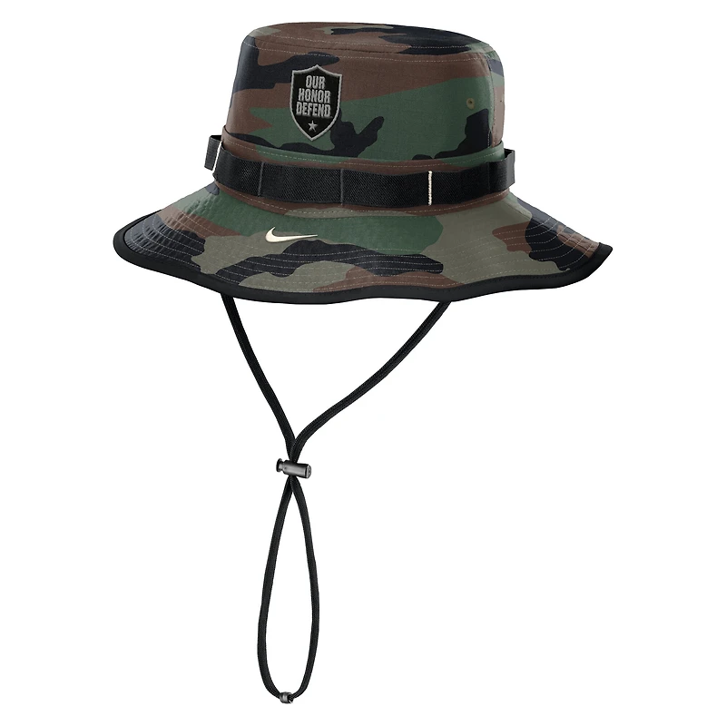 BOB Nike Camo Ohio State Buckeyes 2025 Military Appreciation Boonie Dri- pour homme