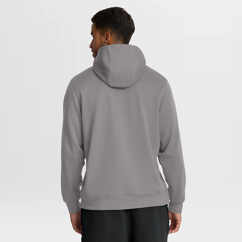 Men's Nike Gray Ohio State Buckeyes 2025 Coaches Premium Dri-FIT Quarter-Zip Hoodie