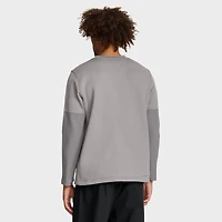 Men's Nike Gray Ohio State Buckeyes 2025 Sideline Coach Therma-FIT Long Sleeve T-Shirt