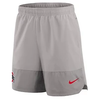 Short Nike Dri-FIT gris Ohio State Buckeyes 2025 pour homme