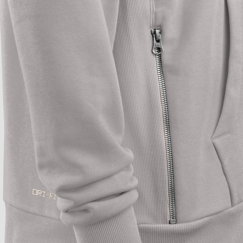 Men's Nike Gray Ohio State Buckeyes 2025 Sideline Standard Issue Dri-FIT Full-Zip Hoodie