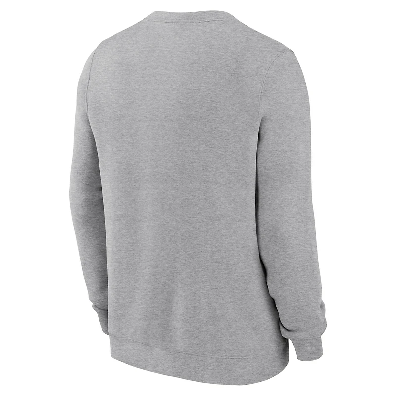 Men's Nike Gray Ohio State Buckeyes Arch Pullover Sweatshirt