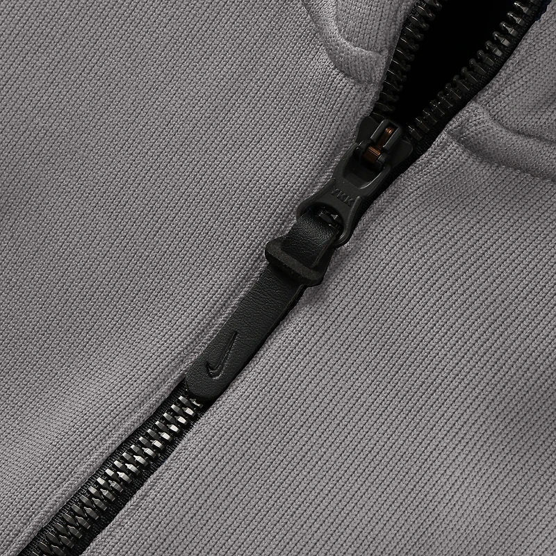Men's Nike Gray Ohio State Buckeyes Coaches Premium Dri-FIT Quarter-Zip Hoodie