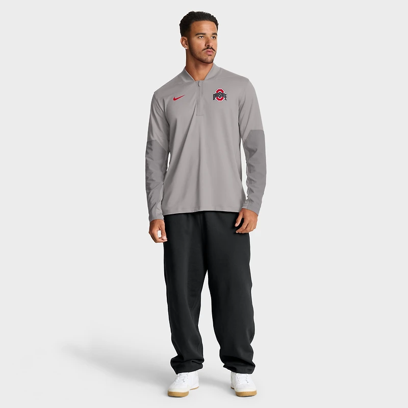 Men's Nike Ohio State Buckeyes One Goal Performance Half-Zip Pullover