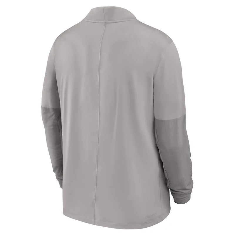 Men's Nike Ohio State Buckeyes One Goal Performance Half-Zip Pullover