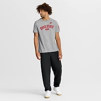 T-shirt Nike gris chiné pour homme Ohio State Buckeyes Legacy Arch