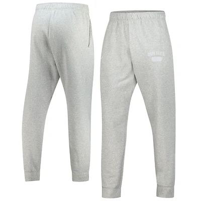 Men's Nike Heathered Gray Ohio State Buckeyes Saturday Fleece Pants