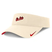Visière ajustable Nike Natural Ohio State Buckeyes Primetime Ace pour homme