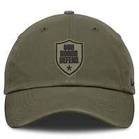 Men's Nike  Olive Ohio State Buckeyes Primetime SwooshFlex Dri-FIT Hat