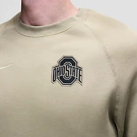 Men's Nike Olive Ohio State Buckeyes Tech Fleece Raglan Sweatshirt