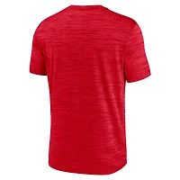 Men's Nike Scarlet Ohio State Buckeyes Sideline Velocity Performance T-Shirt