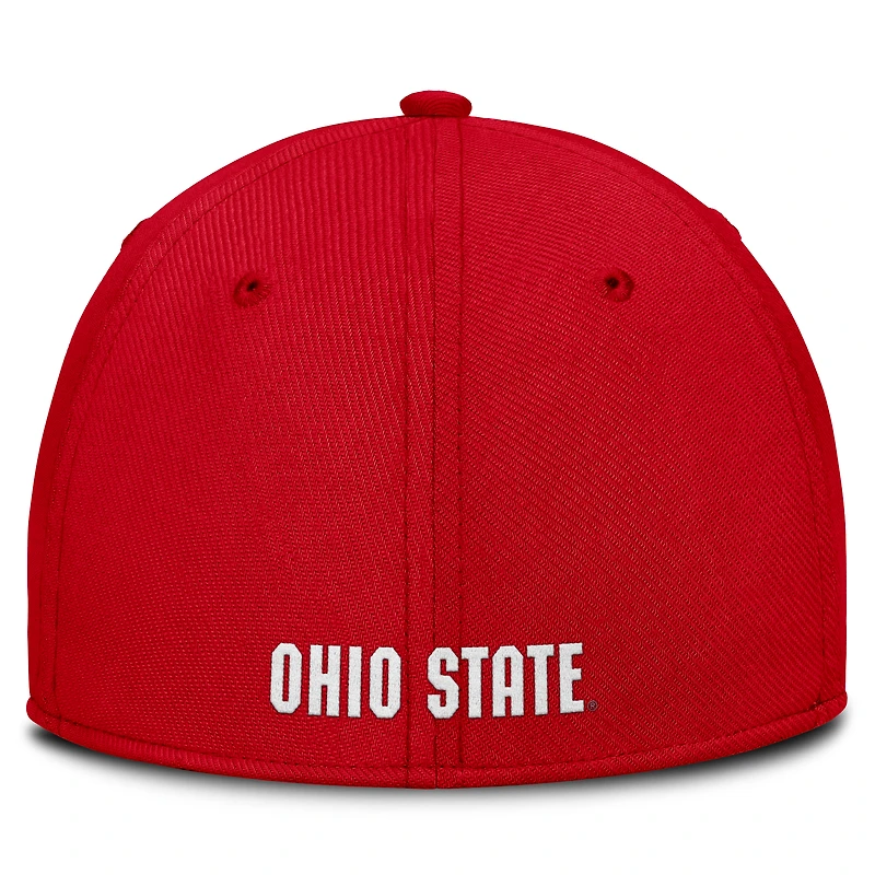 V110793 OSU NCAA FB Nike 2025 Dugout Entraîneurs Dri-Fit Rise Swoosh Flex HATMENFLX NC03-65N-OH-190 #13